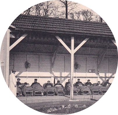 Photo historique de la Cure d'Air du Bois d'Havré