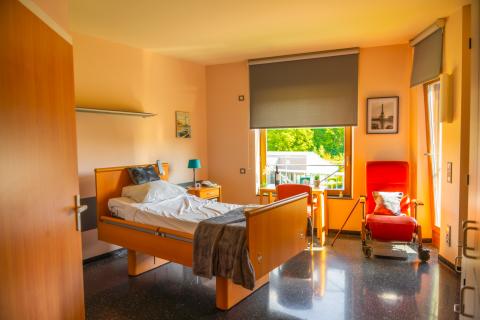 Photo d'une chambre de la Maison de repos